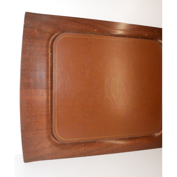 Vintage MCM Toastmaster Molded Wood Serving Tray "Toast N Jam" McGraw Electric - Picture 3 of 15